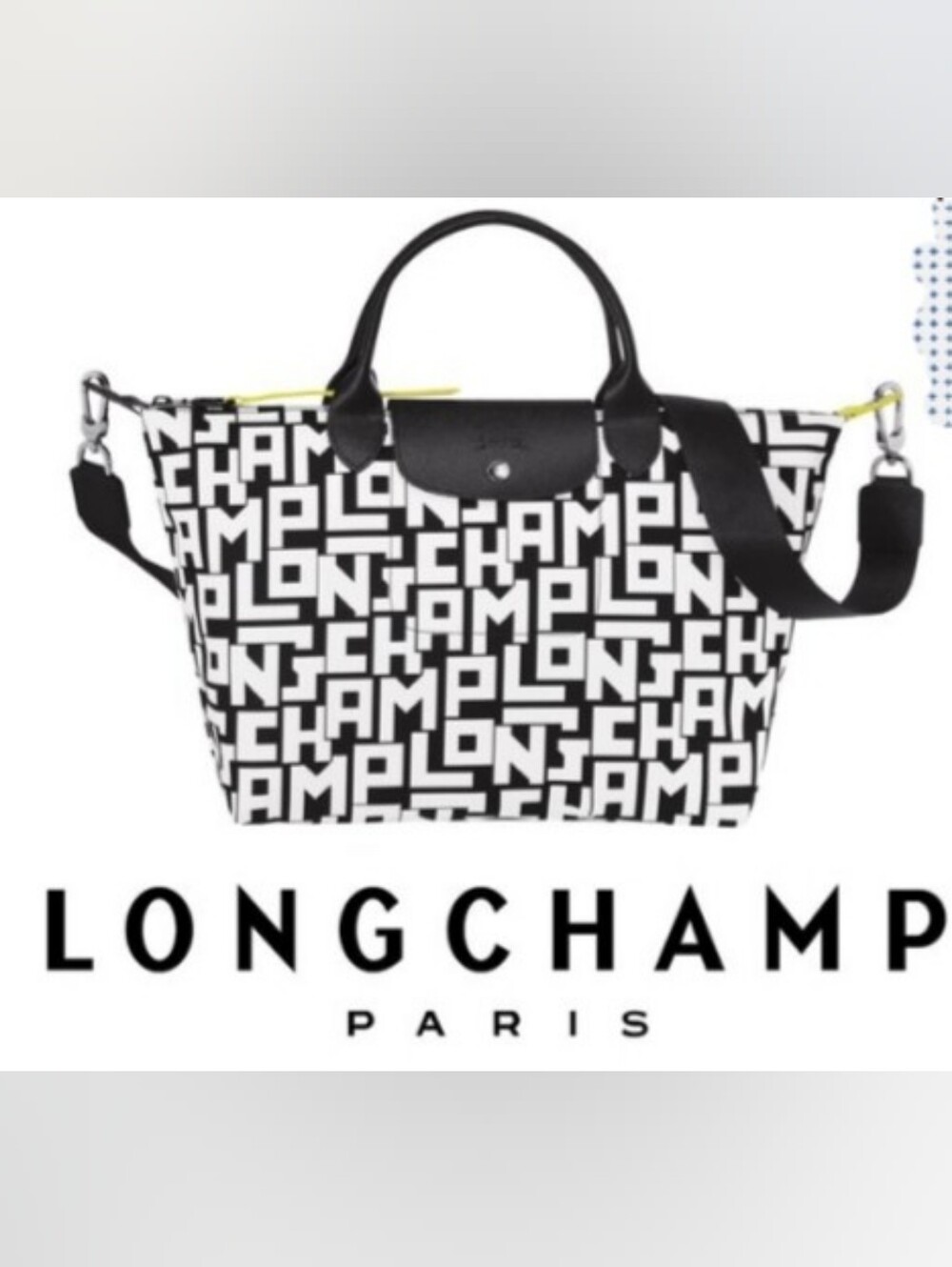 Longchamp Le Pliage LGP Small Top Handle Bag.